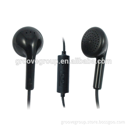 fashion 2014 best selling cheap plastic earcap free sample alibaba earphone for cellphone with different colors